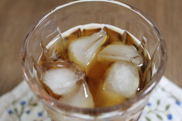 冷たい麦茶