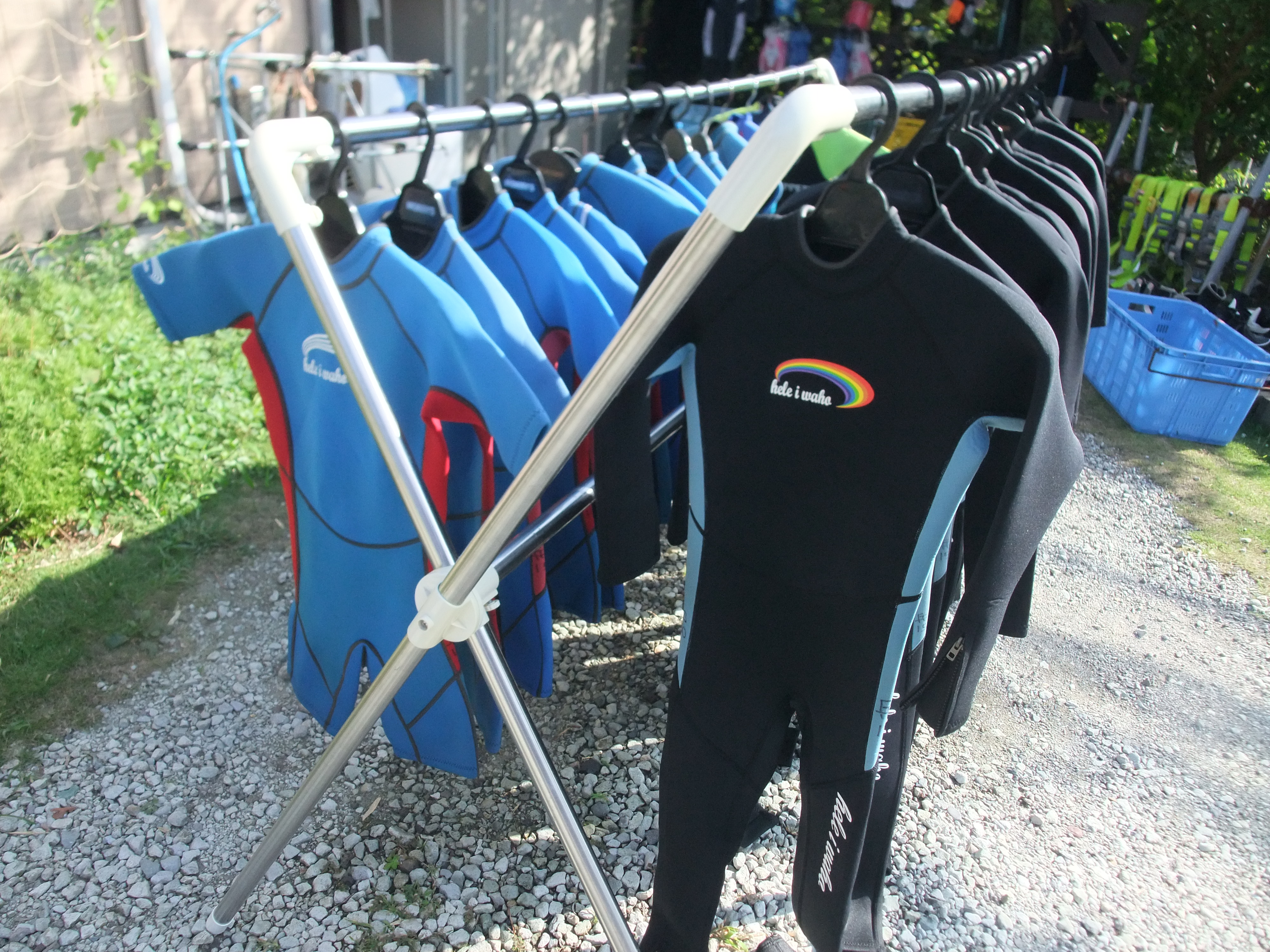 豊富なレンタル器材