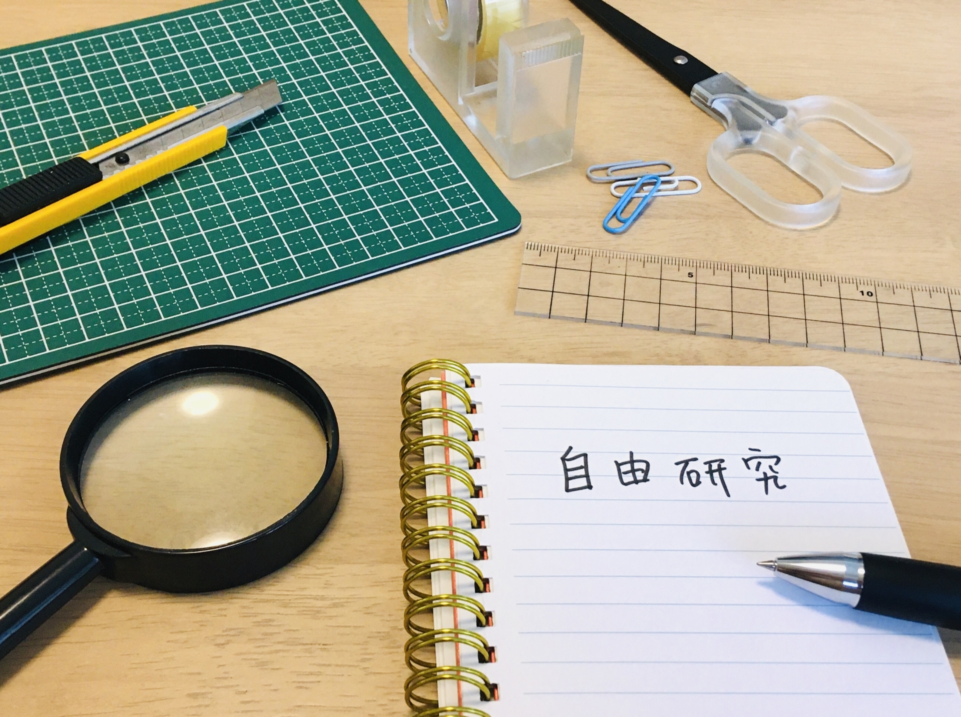 夏休みの自由研究